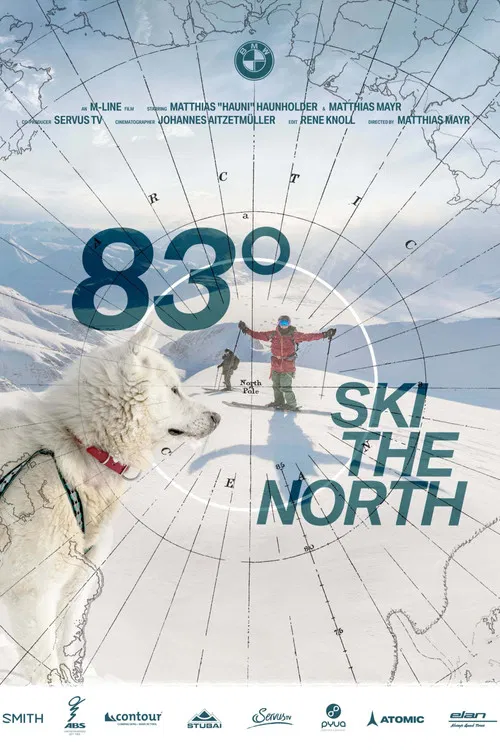 83° Ski the North poster