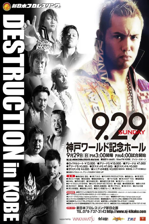 NJPW Destruction 2013 poster
