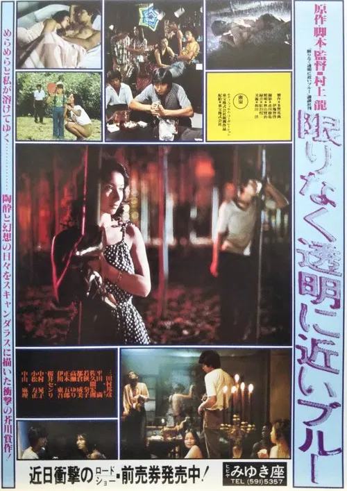 Almost Transparent Blue poster