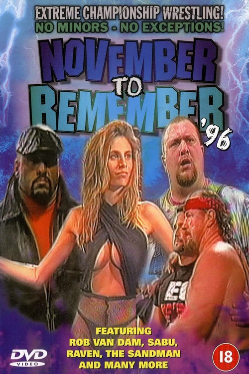 ECW November to Remember 1996 poster