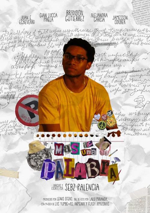 Más de una palabra poster