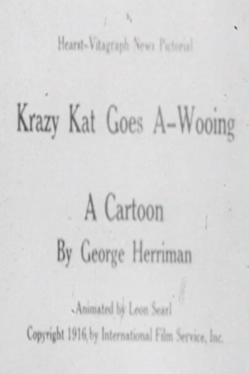 Krazy Kat Goes A-Wooing poster