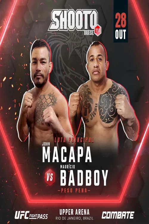 Shooto Brasil 111 poster