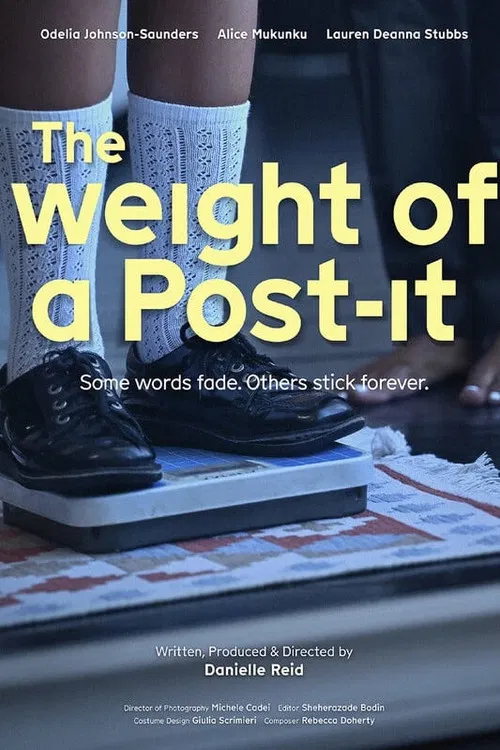The Weight of a Post-It poster