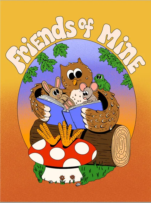 Friends of Mine: "Quilting" poster