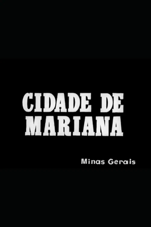 Cidade de Mariana poster