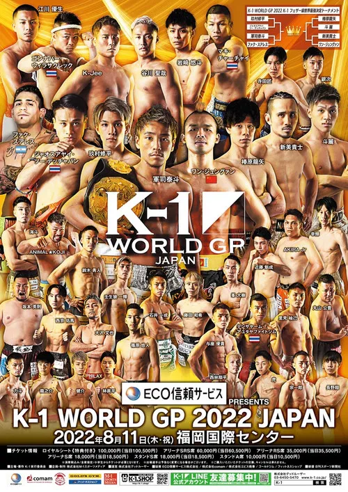 K-1 WORLD GP 2022: World Featherweight Tournament poster