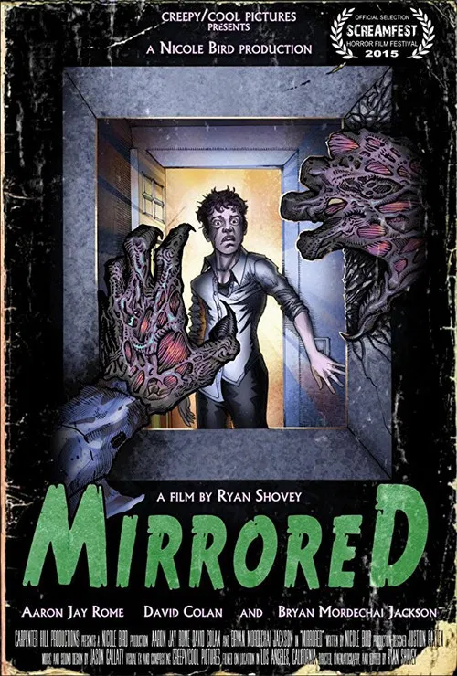 Mirrored poster