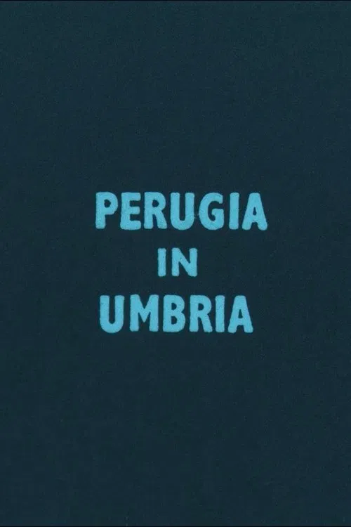 Perugia in Umbria poster