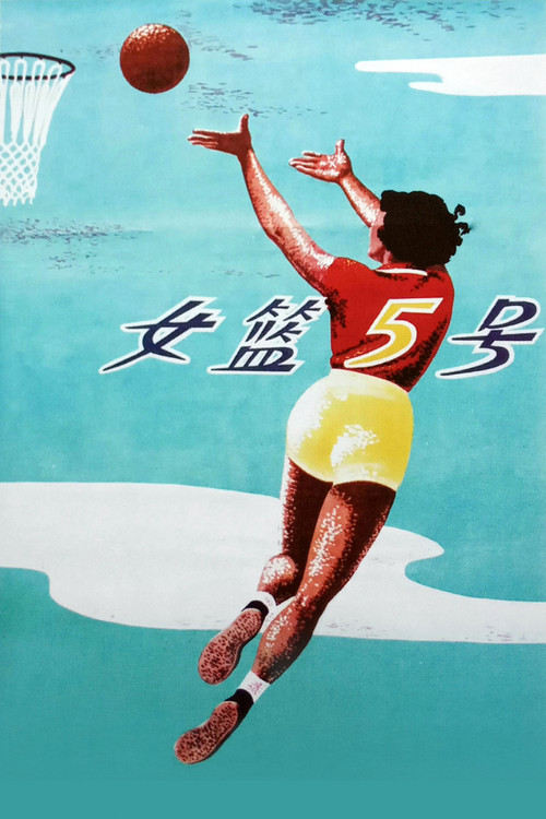 Woman Basketball Player No. 5 poster