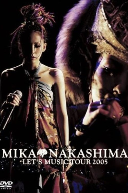 MIKA NAKASHIMA LET'S MUSIC TOUR 2005 poster