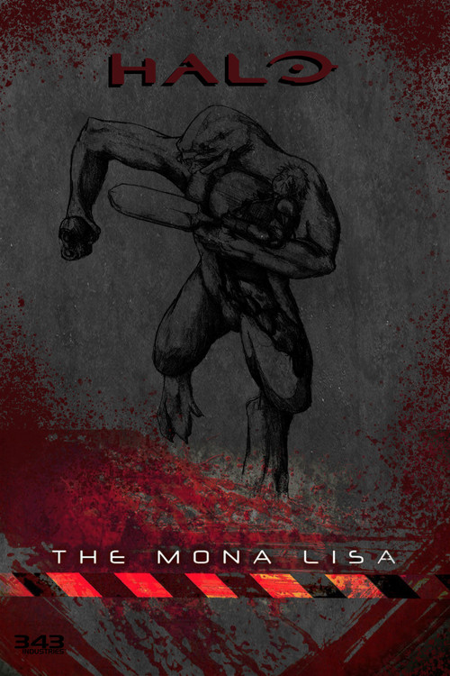 Halo: The Mona Lisa poster