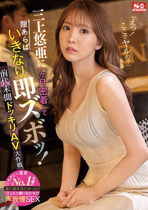 “What!? We’re Gonna Fuck Here?” Sticking Close To Yua Mikami For A Whole Month Taking Chances For A Quick Fuck! Unprecedented Hidden Camera AV Challenge poster