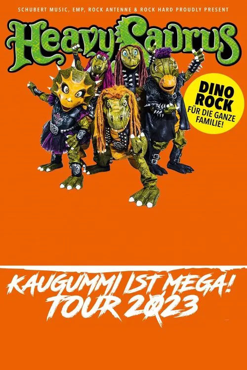 Heavysaurus - Kaugummi ist mega Tour 2023 - Leipzig poster