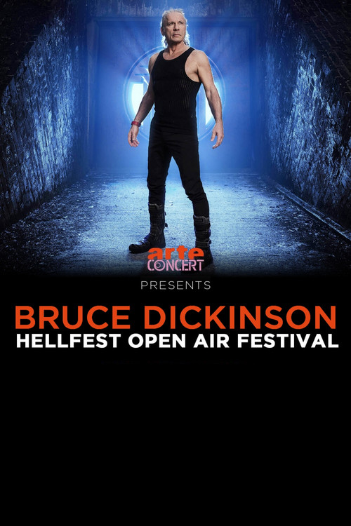 Bruce Dickinson - Hellfest 2024 poster