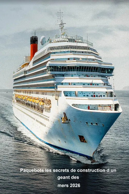 Paquebots les secrets de construction d'un géant des mers poster
