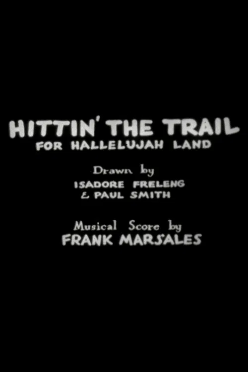 Hittin' the Trail for Hallelujah Land poster