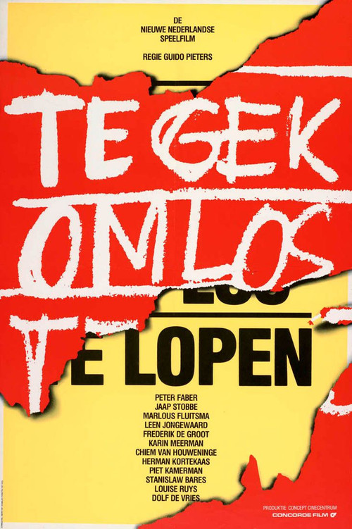 Te gek om los te lopen poster