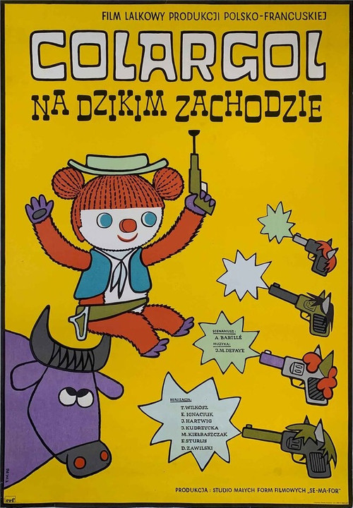 Colargol na Dzikim Zachodzie poster