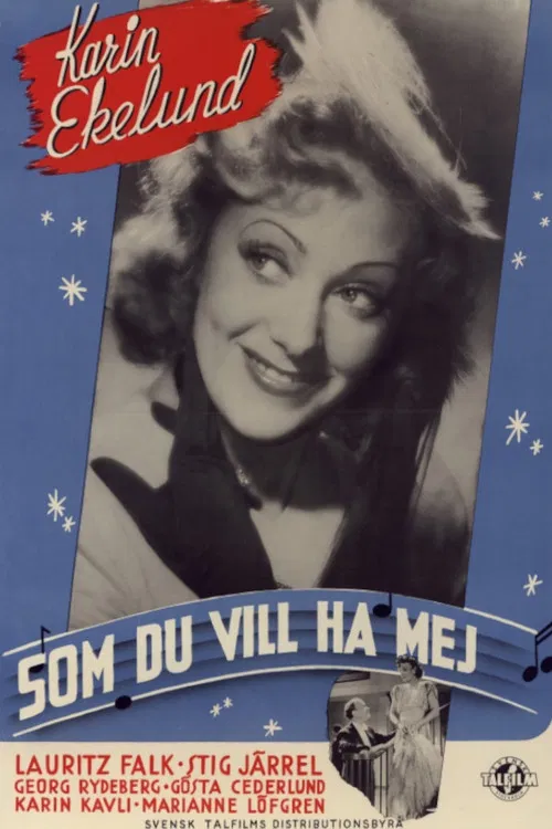 Som du vill ha mej poster