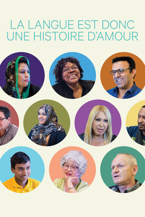 La langue est donc une histoire d'amour poster
