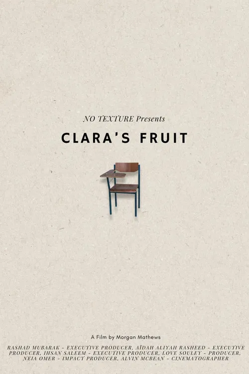 Clara's Fruit poster
