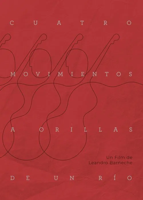 Cuatro movimientos a orillas de un río poster