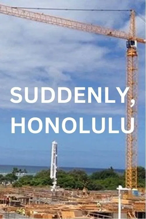 Suddenly, Honolulu poster