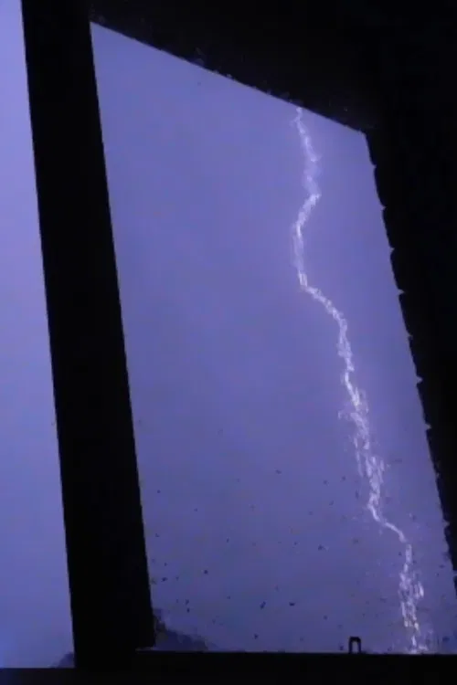 Thunderstorm experimental short film poster