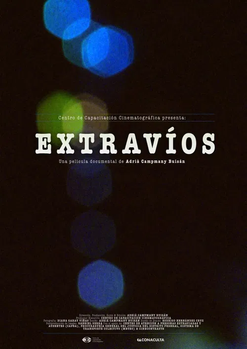 Extravíos poster