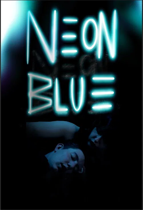 Neon Blue poster