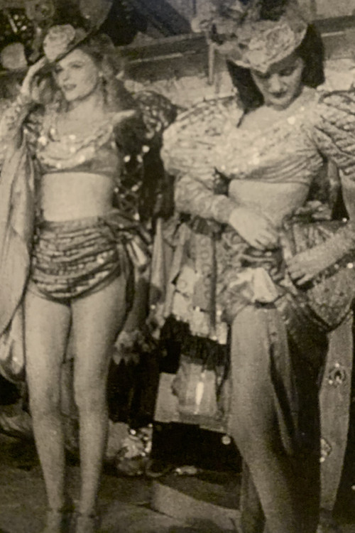 Behind the Footlights poster