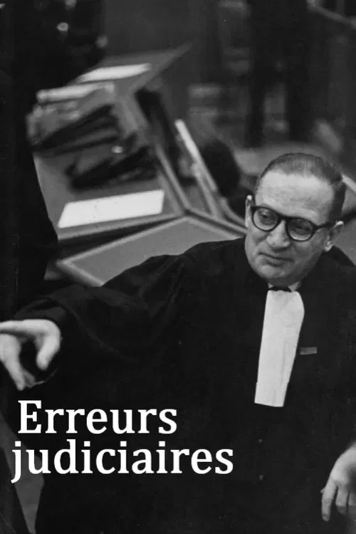 Erreurs judiciaires poster