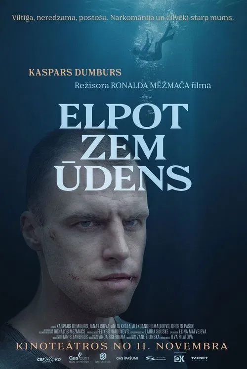 Elpot zem ūdens poster