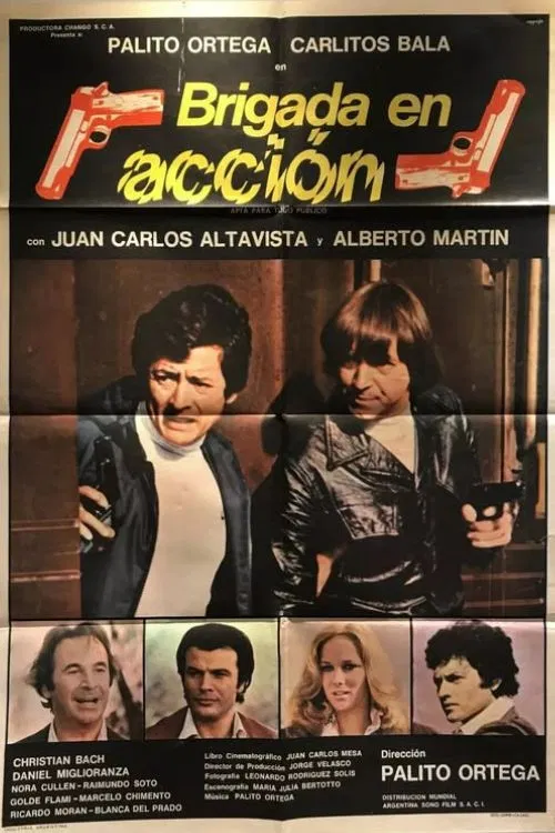 Brigada en acción poster