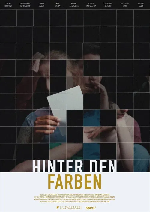 Hinter den Farben poster