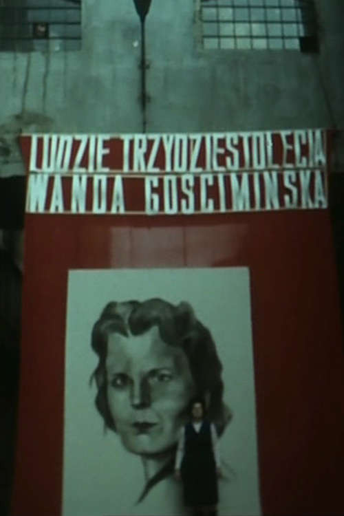 Wanda Gosciminska – A Textile Worker poster