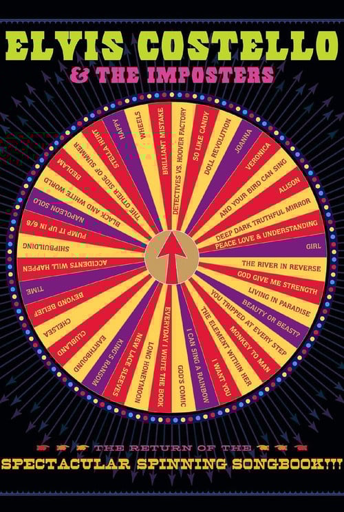 Elvis Costello & The Imposters: The Return Of The Spectacular Spinning Songbook poster