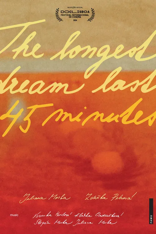 The Longest Dream Lasts 45 Minutes poster