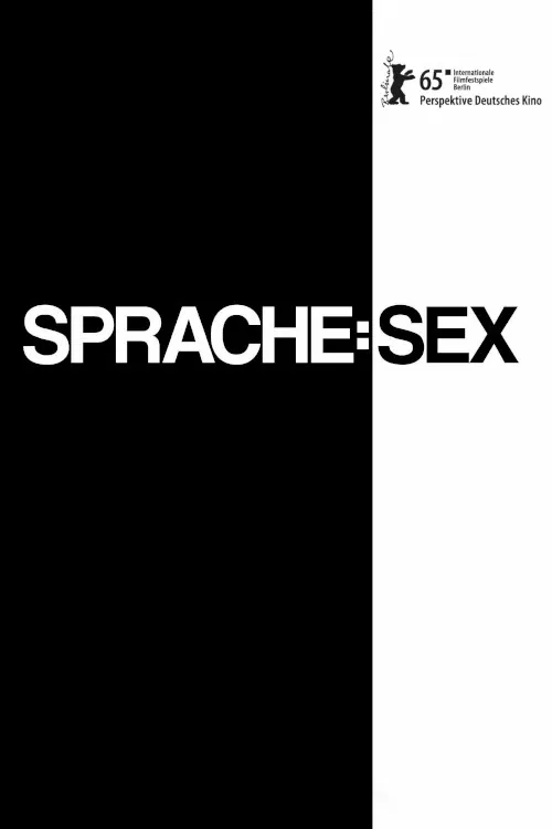 Sprache: Sex poster