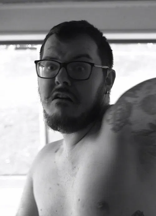 Naked Man with a Hammer poster