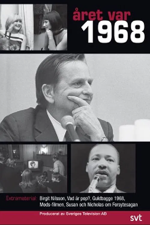 Året var 1968 poster