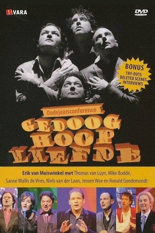 Oudejaarsconference 2010: Gedoog, Hoop & Liefde poster