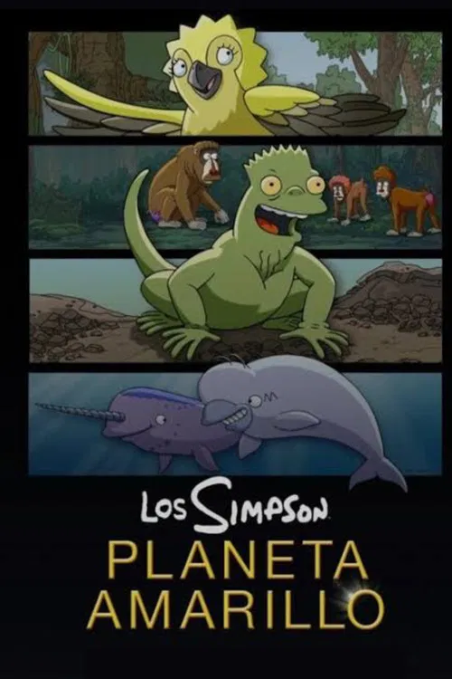 The Simpsons: The Yellow Planet poster