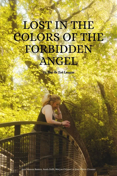 Lost in the colors of the forbidden angel poster