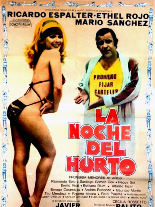 La noche del hurto poster