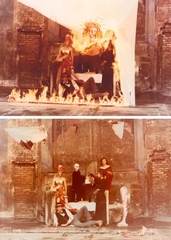 A Last Supper poster