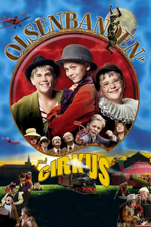 The Junior Olsen Gang at the Circus poster