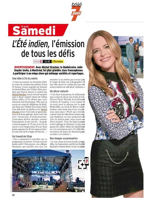 L'Été indien poster