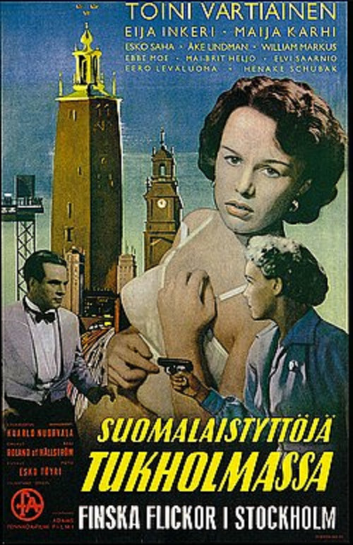 Suomalaistyttöjä Tukholmassa poster